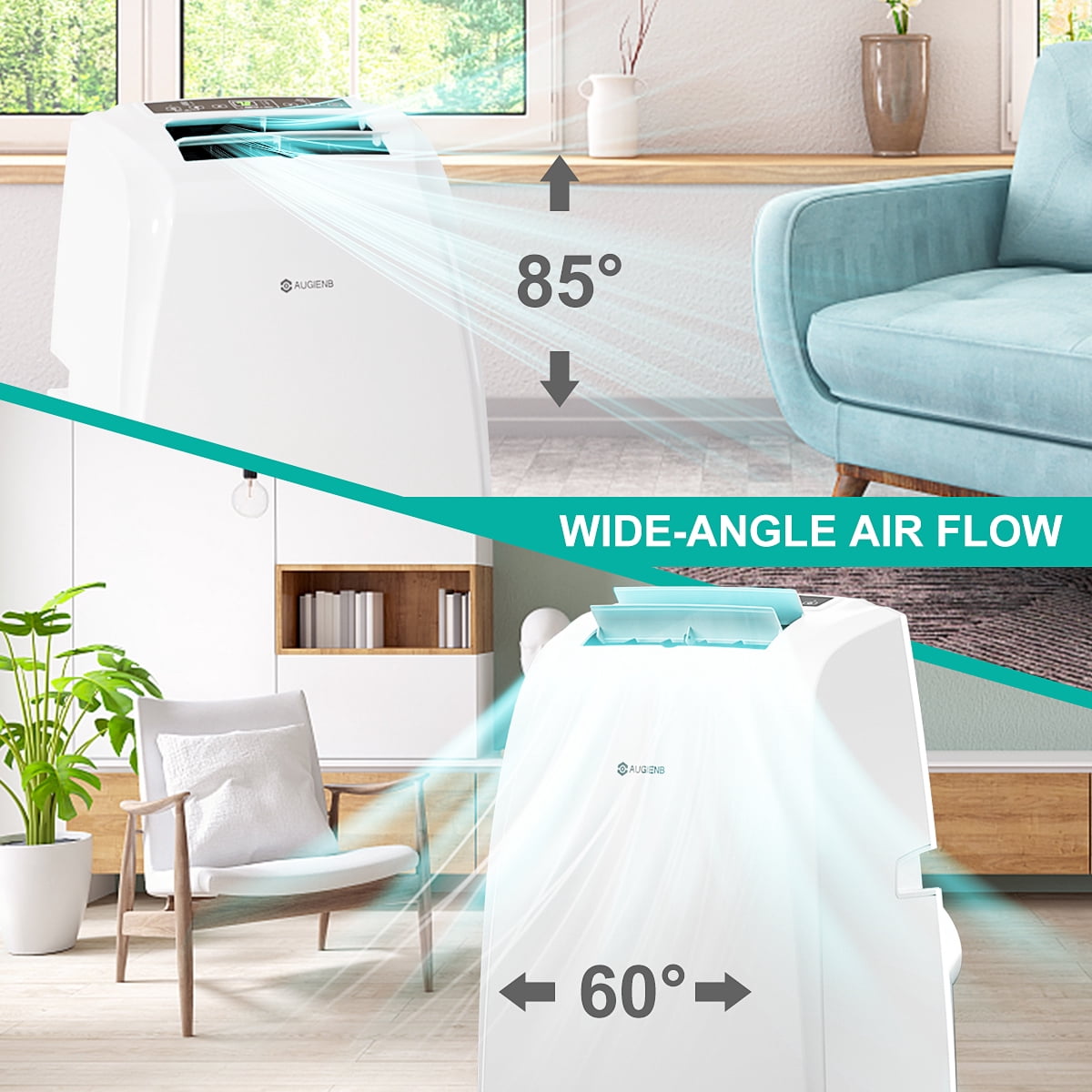 AUGIENB 14000 BTU Portable Air 