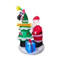 thumbnail image 3 of Papá Noel Inflable Navideño Resistente A La Intemperie, Decoración Navideña Para Patio, Estilo G, 3 of 8