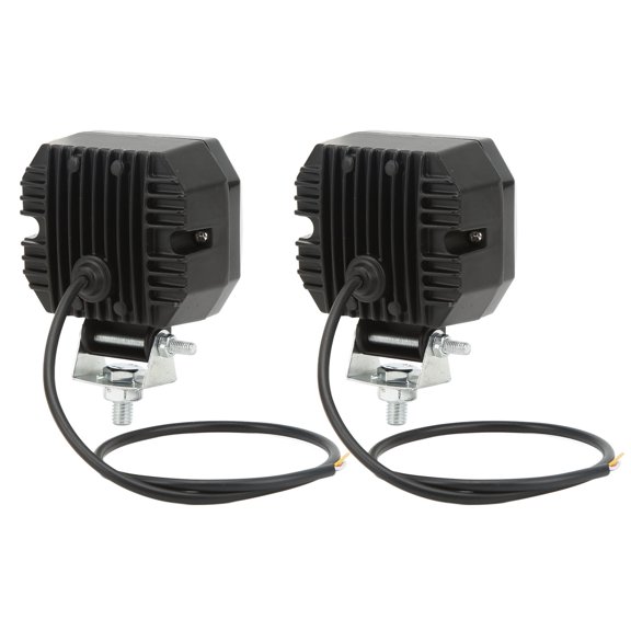 Yctze Foco De Barra De Luz LED Cuadrada De 20 W Con Soporte De Montaje Ajustable, 6500 K, IP68 Resistente Al Agua, 50000 Horas De Vida Útil, Adecuado Para Camiones Todoterreno SUV