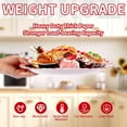 thumbnail image 4 of General 50 Pcs BBQ Birthday Party Supplies 10" × 12" Large Red Gingham and Black BBQ Oval Paper Plates Disposable Heavy Duty BBQ Party Plates for Picnic Barbecue Baby Shower Birthday Decorations, 4 of 13