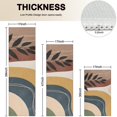 thumbnail image 4 of Brown Boho Geometric and Plant Pattern Kitchen Rugs Sets Of 3,Kitchen Runner Rugs Non Skid Washable,Decorative Kitchen Floor Mats for Kitchen,Sink,Laundry,17"x30"+ 17"x47" + 17"x59", 4 of 6