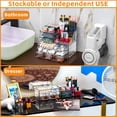 thumbnail image 3 of Organizador de maquillaje CQ acrílico transparente con 5 cajones, 3 of 9