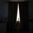 thumbnail image 4 of Cortinas INLINAS Gold Blackout con revestimiento transparente de 132 x 213 cm, 2 unidades, 4 of 8