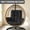 Black, variant on Y YUNHSOM Egg Chair Cushion, Thickened Replacement Basket Seat Cushion, High Elastic Filling, Wear-Resistant Breathable, Only Cushion for Indoor Outdoor Hanging Egg Chair