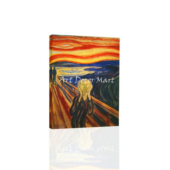 The Scream by Munch - CANVAS OR FINE PRINT WALL ART