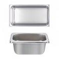 thumbnail image 1 of Thunder Group STPA4132 Third Size Steam Pan, Stainless, 1 of 1