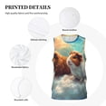 thumbnail image 3 of Honeii Cloud Guinea Pig print basktball shirt for men and women, Unisex basketball jersey for Theme party-X-Large, 3 of 6