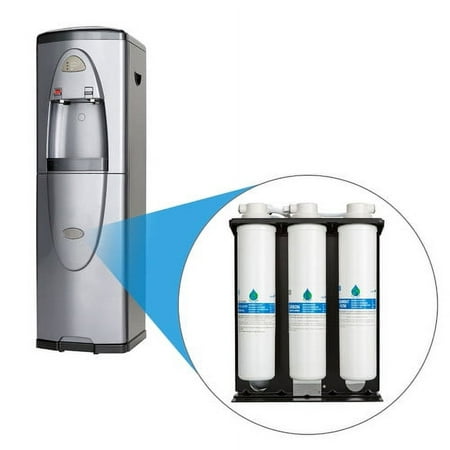 UPC: 0867641000130 | Global Water G3 Hot & Cold Bottle-Less Water Cooler with 4-Stage Reverse Osmosis