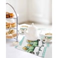 thumbnail image 4 of Hello Spring Kitchen Dish Towels for Drying Dishes Set of 4, Easter Flowers Green Truck Floral Blue Plaid Waffle Weave Microfiber Hand Tea Bathroom Towels Quick Dry & Absorbent Towel 12x12, 4 of 7