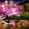 thumbnail image 6 of Morfone Christmas Projector Lights Outdoor, 2-in-1 HD Holiday Projector with Remote Control, Waterproof Christmas Decorations for Yard Party, 6 of 10