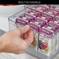thumbnail image 6 of iDesign Stackable Storage Drawer for Pantry, Set of 2, Clear, Made in USA, 6 of 8