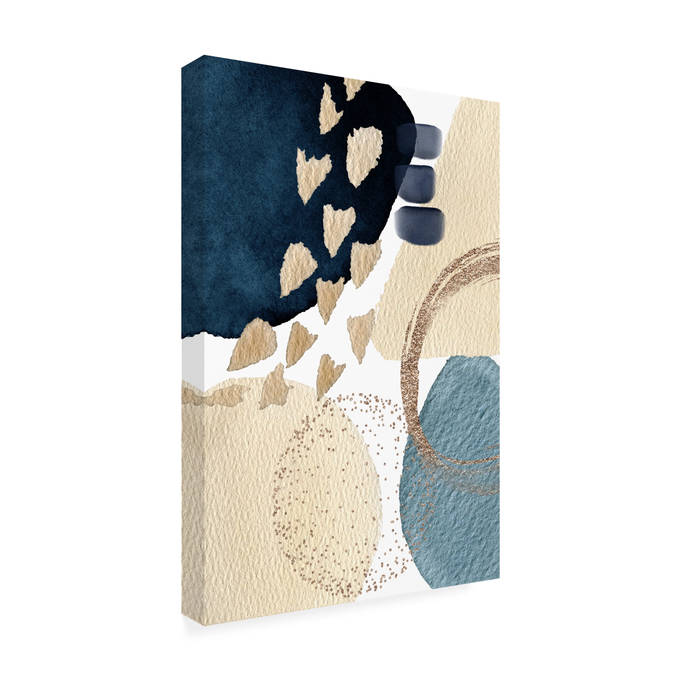 Trademark Fine Art Sally Ann Moss Blue Beauty 2 Canvas Wall Art
