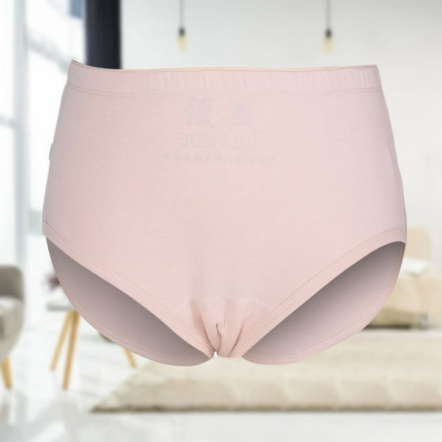 Sous-vêtements d'Incontinence pour Femmes, Culottes Menstruelles d'Incontinence en Coton Respirant Lavables Réutilisables, Culottes d'Incontinence Douces pour Femmes