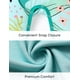 thumbnail image 5 of Romper Disney Princess Ariel para niña, manga larga de 6 a 9 m, verde, 5 of 5
