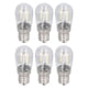 thumbnail image 4 of 10 bombillas LED E12 de cristal para lámpara de techo pequeña, 500 lm, para dormitorio y oficina., 4 of 14
