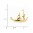 thumbnail image 3 of 14K Yellow Gold 3D Gondola Charm (18.5 X 26) Made In United States a0434, 3 of 3