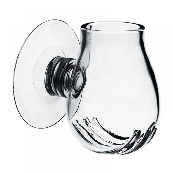 Glass Red Worm Feeding Food Cup Plant Cup Brine Shrimp Live Fish Clear Dish Tray For Aquariums