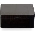 thumbnail image 5 of Acrylic Cigar Humidor Cigar Storage Box, Air Tight Cigar Container, Humidifier, Compartment for Humidity Pack Stores 50-75 Cigars (Black), 5 of 7