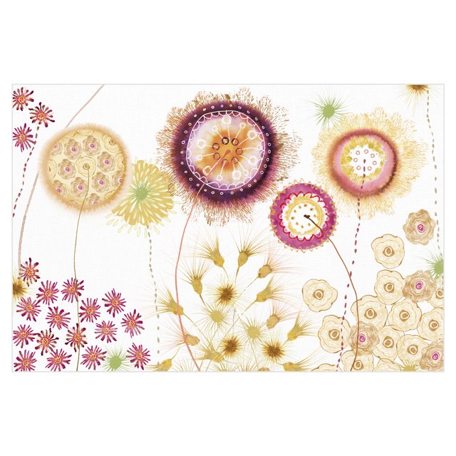 Cuadros Decorativos Jr Fantasia Floral I Canvas