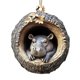 thumbnail image 4 of Adornos navideños con animales Adornos acrílicos con estampado de animales para el árbol de Navidad Decoraciones con animales del bosque Decoraciones navideñas Regalos de recuerdo Akmoler, 4 of 9