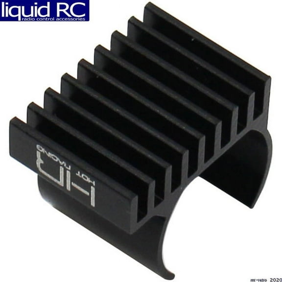 Hot Racing Axial SCX24 030 Motor Heat Sink (Black)