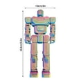 thumbnail image 2 of Titan 13 Action Figure,Stikbot Toys with Weapon Accessories, T13 Action Figure Robot, Ideal Gift for Children and Adults (White), 2 of 2