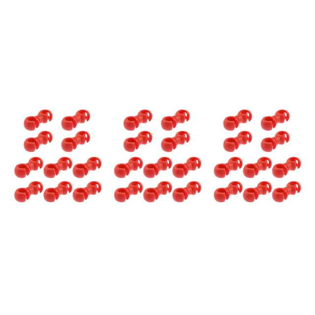 facefd 1/2/3/5 10 Pcs Clips de Style S pour Câble de Frein Guide de Tuyau de Boucle Vélo Rouge 10 Pcs 3 Pcs