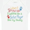 thumbnail image 4 of Inktastic Guitar Player Like Daddy Boys or Girls Baby Bodysuit, 4 of 5
