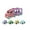 Purple, variant on 5 in 1 Emergency Rescue Vehicle Carrier Truck Toys, Friction Power Cars with Rescue Helicopter, Police Car, Fire Truck, Ambulance Car, Transport Truck Tough Truckies Fire Truck and Police Car(White)