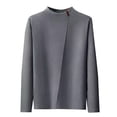 thumbnail image 1 of pstuiky hombres de manga larga, Camiseta informal de cuello redondo con estampado de moda para hombre, camiseta de manga larga top de hombre xl, 1 of 2