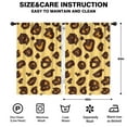 thumbnail image 2 of Blackout Kids Curtains,Yellow and Brown Of Leopard Print Childrens Insulated Curtains Set Of 2,Bedroom Essentials,Toddler Room Decor 42"x63", 2 of 5