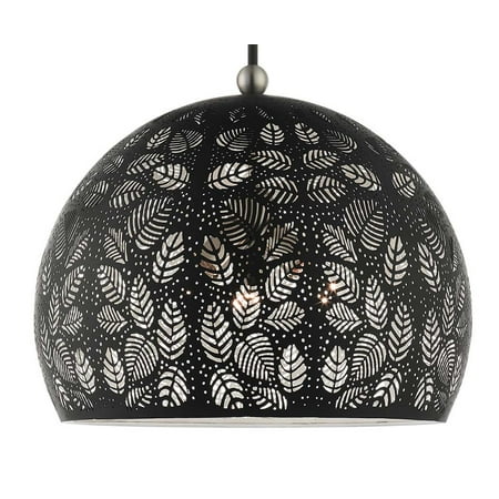 

Livex Lighting 49544 Chantily 3 Light 20 Wide Pendant - Black