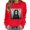 Red Sweatshirts, variant on Jsaierl Halloween Sweatshirts for Women Spooky Graphic Pullovers Soft Loose Fit Crewneck Long Sleeve Shirt Tops Halloween Clothes, Sizes S-2XL