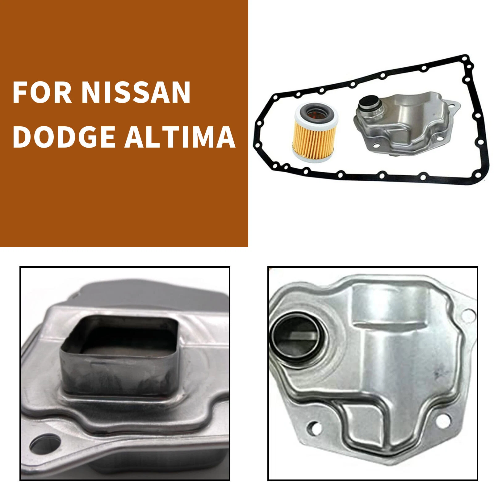 CVT Auto Transmission Filter Kit For 07-18 Nissan Altima Juke NV200 Rogue JF011E