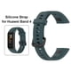 thumbnail image 4 of Pulseras de correa de silicona suave Pulsera duradera Reemplazo de correa de reloj Accesorios de reloj inteligente para Huawei Band 4, 4 of 6