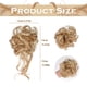 thumbnail image 1 of Vogacara Accesorio del pelo del moño del pelo sintético de la fibra para los accesorios del pelo del pelo rizado desordenado para las Cuidado del cabello AM41-105, 1 of 6