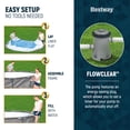 thumbnail image 5 of Bestway Steel Pro MAX 10' x 30" Metal Frame Above Ground Pool Set w/ Filter Pump, 5 of 12