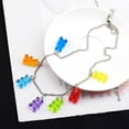 thumbnail image 5 of 7 Colors Gummy Bear Necklace Resin Bear Pendant Necklace for Party Jewelry Gifts, 5 of 10