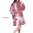 thumbnail image 4 of Minnieouse Sudadera con capucha para mujer, cómoda, cálida, para clima frío, vestido de casa para dormir de manga larga, ropa de dormir Prendas para la parte del cuerpo Rojo, 4 of 6