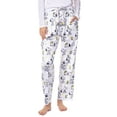 thumbnail image 7 of Peanuts Womens' Character All-Over Print Woodstock Snoopy Friends Lounge Sleep Pajama Pants, 7 of 7