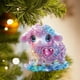 thumbnail image 5 of Ireezec Acrylic Christmas Ornament Hanging Decorations for Tree Home Party Festival Gifts, Holiday Decorative Pendant with Angelic Design for Firep Wall Car Mirror Decor, 5 of 6