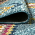 thumbnail image 5 of JONATHAN Y MOROCCAN HYPE 2 x 8 Runner Rug, Tribal Love Geometric - Light Blue/Multi, MOH105D-28, 5 of 9