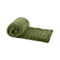 thumbnail image 2 of Home Soft Things Super Soft Decorative Throw Blanket - Olive - 50" x 60", 2 of 8