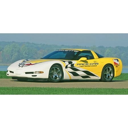 - 2002 Corvette Indy Racing League Pace Car Limited Edition of 500 Pieces by The Franklin Mint in 1:24 Scale