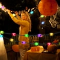 thumbnail image 4 of Lumières de Noël pour Maison Rideaux Lumineux LED Bluetooth Extérieur, 33 Pieds USB DIY avec Télécommande et Contrôle par Application, Synchronisation Musicale, 8 Modes, Multicolore et Blanc Chaud pour Chambre, Noël, 4 of 8