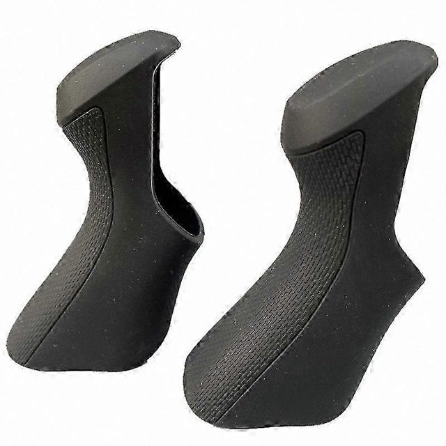 Black Silicone Brake Lever Protectors for Road Bikes (1 Pair) - Durable Cover for Enhanced Protection and Grip