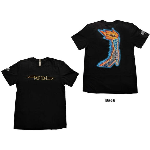 Tool Unisex T-Shirt The Torch (Back & Sleeve Print) (Small)