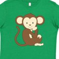 thumbnail image 3 of Inktastic Monkey Thinking Youth T-Shirt, 3 of 4