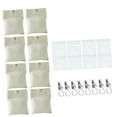 thumbnail image 4 of Tnarru 8 Pcs Poids de Rideau Extérieur Sacs de Sable Professionnels Faciles à Utiliser Réutilisables Robustes avec Pinces pour Tapis de Pique-Nique Extérieur, 4 of 8