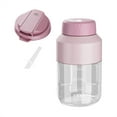 thumbnail image 1 of Exprimidor portátil, vaso de batidora, exprimidor de frutas portátil de 1L, Mini vaso de batidora automático, exprimidor eléctrico para deportes al Rosa Dos Tapas, 1 of 9